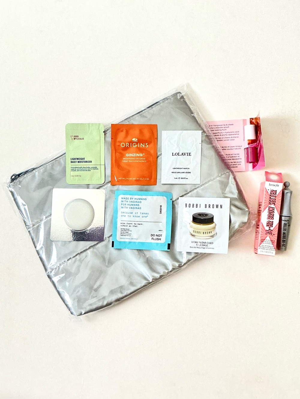 Ulta Sephora Face, Skincare, Makeup, Body Variety Sample Pack + Beauty Bag